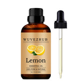 Huile essentielle Wuvezrub citron, bouteille 30 ml, parfum frais pour diffuseur