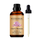 Wuvezrub Huile Essentielle Fleur de Cerisier - flacon 30 ml pour diffusion aromatique et ambiance florale.