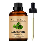Wuvezrub huile essentielle marjolaine – bouteille 120 ml, parfum riche pour l'aromathérapie