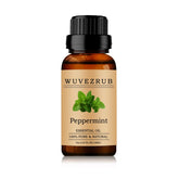 Wuvezrub huile essentielle menthe, bouteille 10 ml, diffusion rafraîchissante.