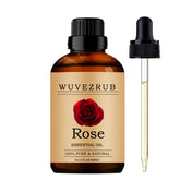 Huile essentielle Rose Wuvezrub en bouteille 60 ml, idéale pour diffusion douce.