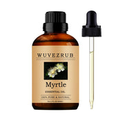 Huile essentielle Wuvezrub Myrte, bouteille 60 ml, parfum naturel et utilisable en diffusion.