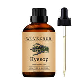 Wuvezrub Hysope huile essentielle — bouteille 60 ml pour diffusion aromatique