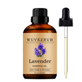 Huile essentielle Wuvezrub lavande, bouteille 60 ml pure et naturelle prête à diffuser.