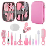 Kit WXA 14-en-1 : brosse cheveux pour nourrisson, soin en douceur.