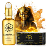 X12 Ormus Bouteille d’or 24k, soutien énergétique quotidien.