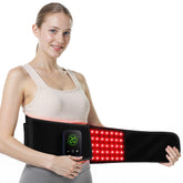 Ceinture XASLA avec lumière rouge et infrarouge pour relaxer le dos