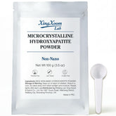 XingXoom Lab Nano emballage bleu, poudre d'hydroxyapatite pure pour soin dentaire.