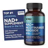 XKQ NAD liposomale avec résveratrol, capsules faciles à prendre