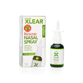 Xlear Rescue: spray nasal prêt à l’emploi pour soulagement naturel.