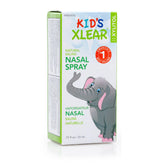 Spray nasal Xlear pour enfant avec pompe facile à utiliser.