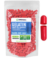 XPRS Nutra capsules vides taille 00 translucides pour remplissage précis.