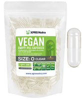 XPRS NUTRA capsules vide taille 0 claires facilitant le remplissage precis