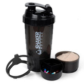 XTK Bouteille Shaker 16oz prête à préparer des shakes protéinés en déplacement.
