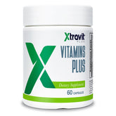 Xtravit Vitamines Plus – bouteille montrant une prise quotidienne pour énergie et vitalité