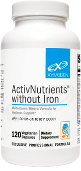 XYMOGEN ActivNutrients sans fer – capsules faciles à prendre pour le quotidien.