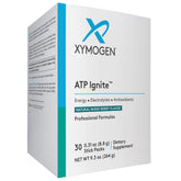 Xymogen ATP Ignite en sachet pratique pour énergie rapide pendant l'entraînement.