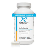 XYMOGEN Benfotiamine 300mg – emballage: capsules faciles à prendre quotidiennement.