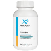 XYMOGEN GI Soothe Chocolat — bouteille et versement, soutien possible au confort digestif quotidien.