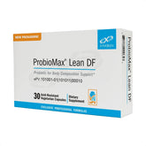 XYMOGEN ProbioMax Lean, bouteille: gélules gastro-résistantes pour une digestion équilibrée.