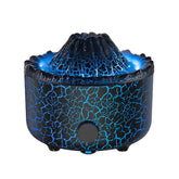 Diffuseur Yaledi volcan avec flamme pour ambiance nocturne et humidification.