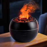 Diffuseur Yaledi Volcan Flamme : ambiance chaleureuse et aromathérapie discrète pour le soir.