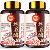 Bouteille Yasumako de lumbrokinase, routine de bien‑être