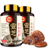 Gélules Yasumako Reishi organiques 800 mg, idéal pour soutenir le bien-être quotidien.