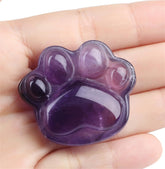 YATOJUZI améthyste patte de chat, relief tactile et moment zen.