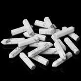 Lot de 20 pierres Howlite YATOJUZI, parfait pour méditation et équilibre émotionnel.