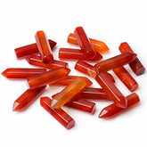 Ensemble de pierres carneliens rouges YATOJUZI, idéal pour renforcer l'estime de soi.