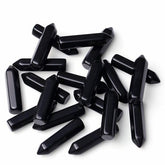 YATOJUZI ensemble-pierres-obsidienne-noire-polies pour méditation et concentration.