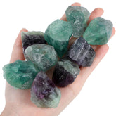 Fluorite brut YATOJUZI 1 lb pierres naturelles pour bijoux et cablage.
