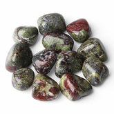 YATOJUZI pierre sang dragon - boule polie pour méditation et ancrage