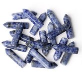 YATOJUZI – Pierres cristal bleu polies, pour concentration et sérénité au quotidien.
