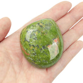 Pierre Unakite polie YATOJUZI, 40-50 mm, idéale pour méditation et équilibre.