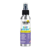 YAYA ORGANICS Baby Bug Ban, bouteille-pompe pratique, protège légèrement bébé contre les moustiques lors des sorties.
