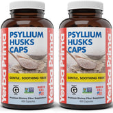 Yerba Prima Psyllium — gélules faciles à avaler pour une routine régulière.