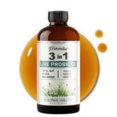 YKSDQ bouteille-probiotique-3-en-1 pour un soutien digestif potentiel.