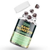 Gommes palmetto YLVARIN THORIA dans la bouteille, saveur fruits exotiques pour énergie potentielle.