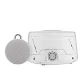 Yogasleep Dohm Classic en blanc, sons naturels pour s’endormir paisiblement.