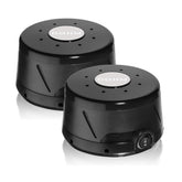 YOGASLEEP Dohm Classic duo noir : deux machines pour masquer les bruits et favoriser le sommeil.