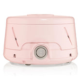 Yogasleep Dohm Classic rose, vue de face, bruit blanc naturel propice au sommeil.