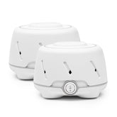 Yogasleep Dohm – gros plan sur la commande, bruit blanc naturel favorisant le sommeil.