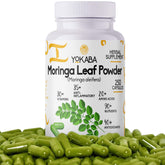 Yokaba Moringa: capsules Moringa 250 pour un apport nutritionnel pratique et énergie naturelle.