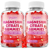 Youlikee Gommes magnésium fraise – boîte pratique pour la prise quotidienne.