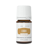 Huile Young Living Cumin Vitality 5ml — bouteille prête pour cuisiner et assaisonner.