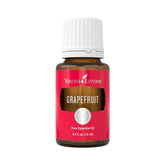 Le flacon d'huile essentielle de pamplemousse 15 ml Young Living, arôme frais pour diffusion.