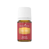 Young Living huile essentielle d'arbre à thé 5 ml – bouteille pour les soins de peau.