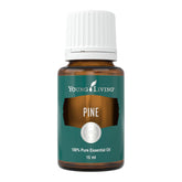 Young Living huile essentielle pin — bouteille visible, parfum frais pour diffusion naturelle.
